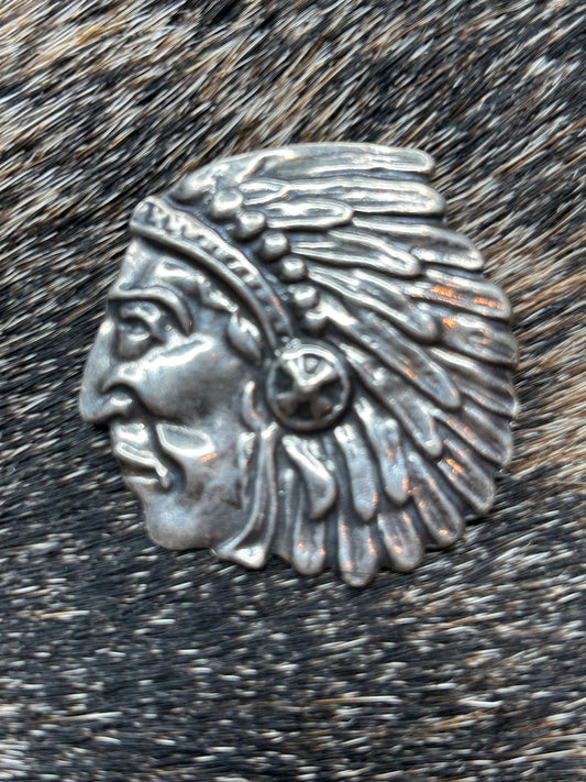 Native American Chief's head - David Navarro