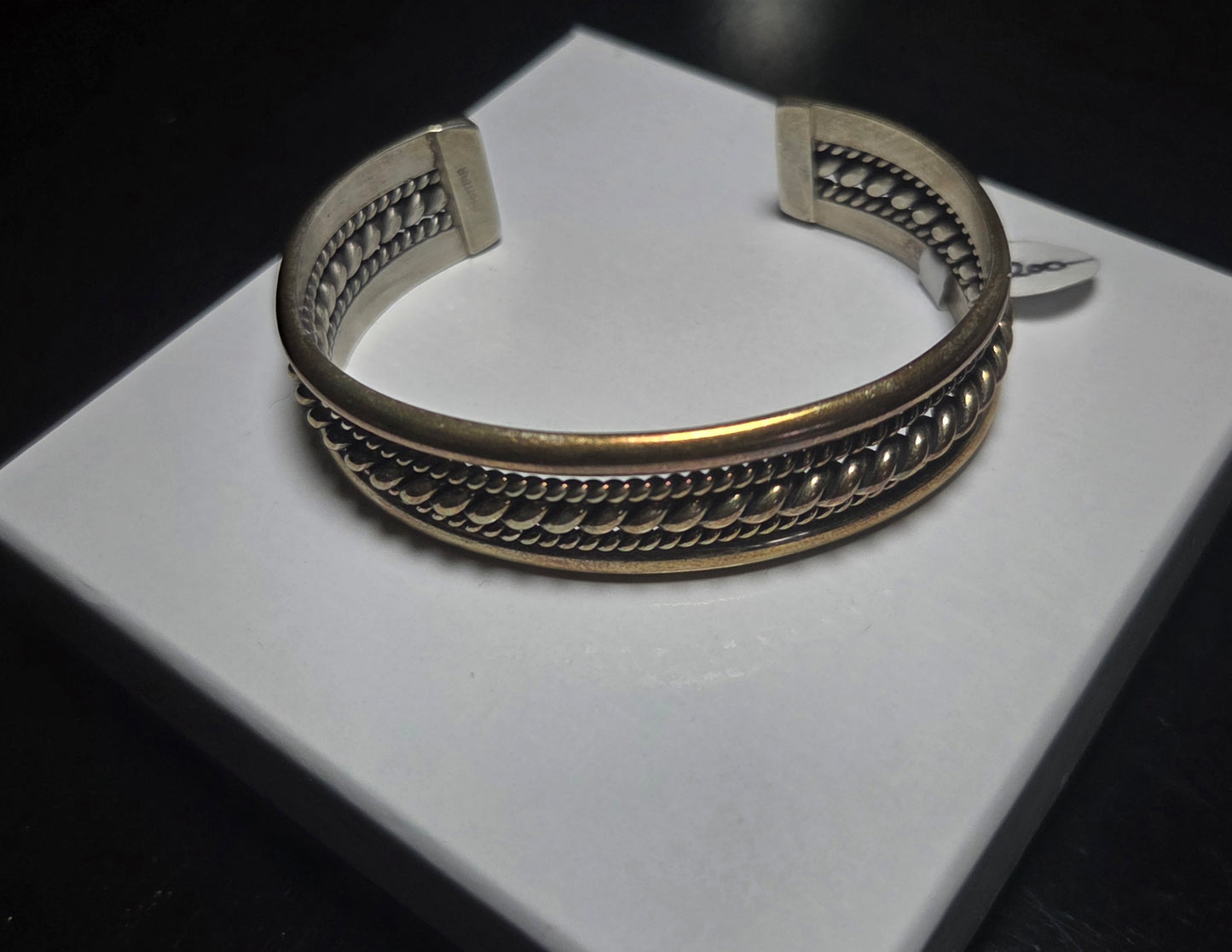 Sterling Silver Multi-Rope Cuff Bracelet