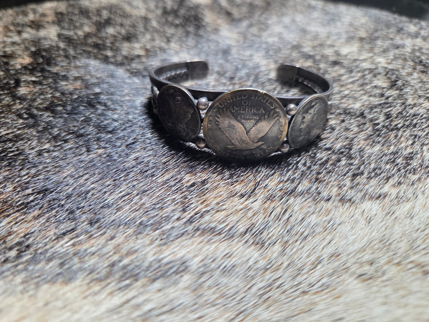 Quarter Cuff & Buffalo Nickel