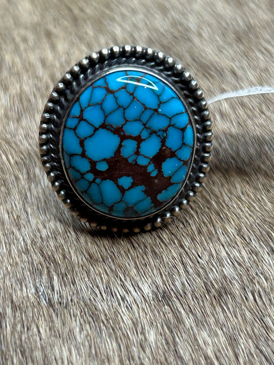 Prince Turquoise Ring Size 9