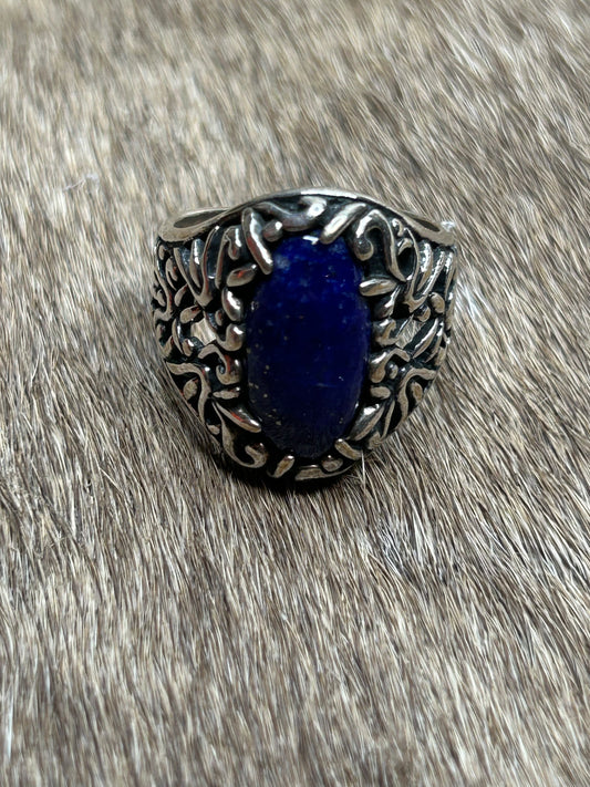 Carolyn Pollack Lapis SS Ring size 6