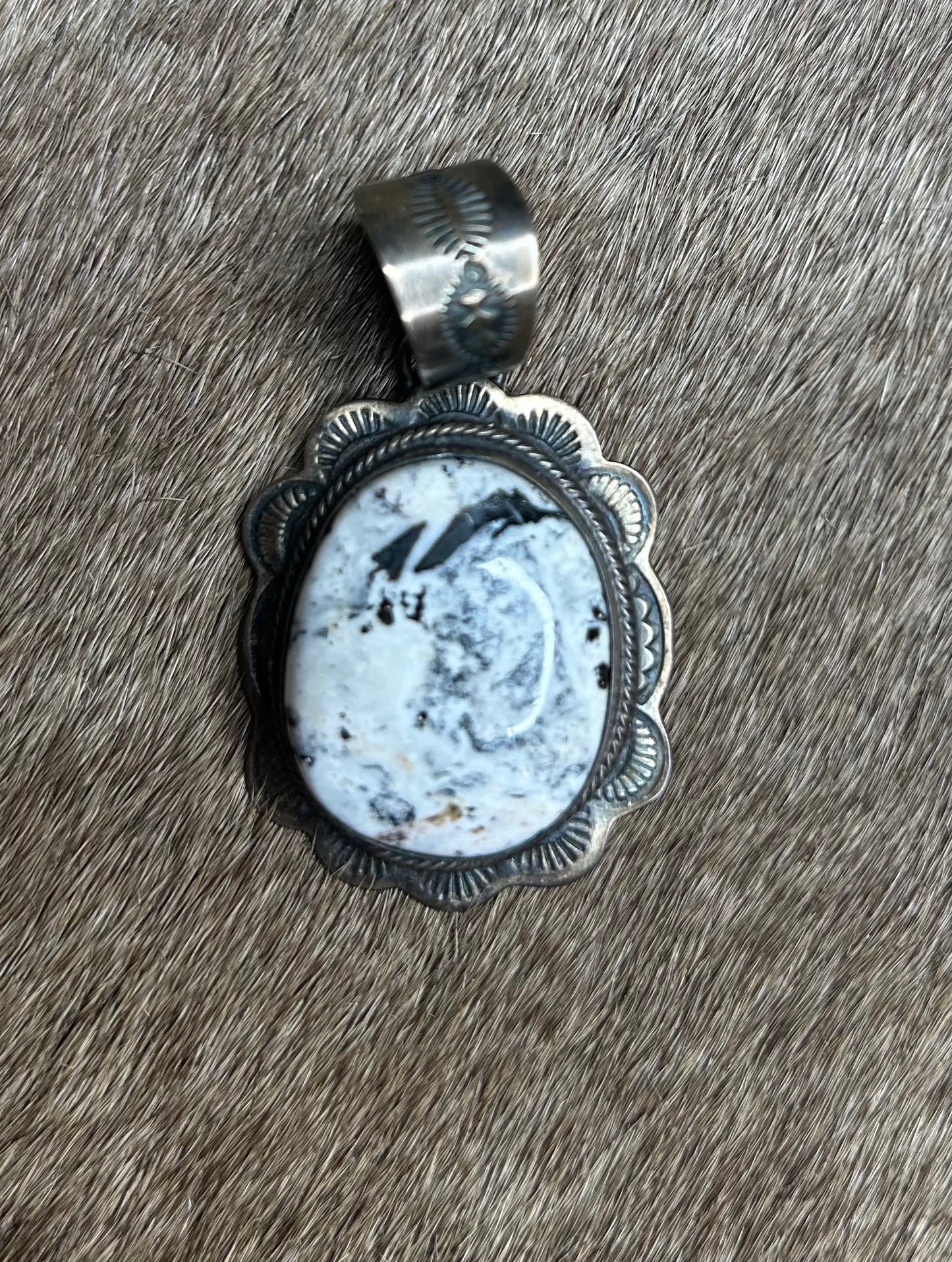 White Buffalo SS Pendant