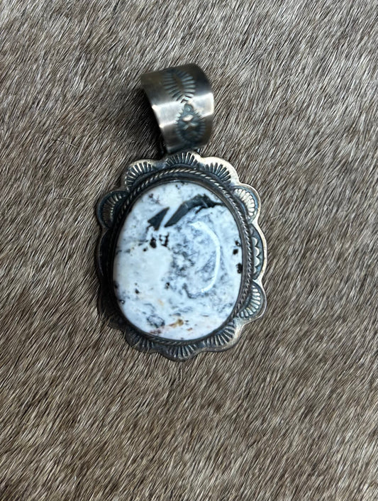 White Buffalo SS Pendant