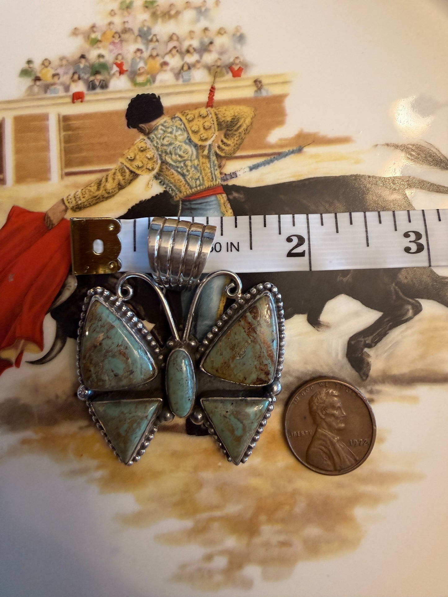 Dan Dodson Legacy Butterfly Pendant in Sonoran