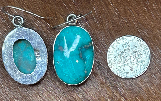 sterling silver turquoise earrings
