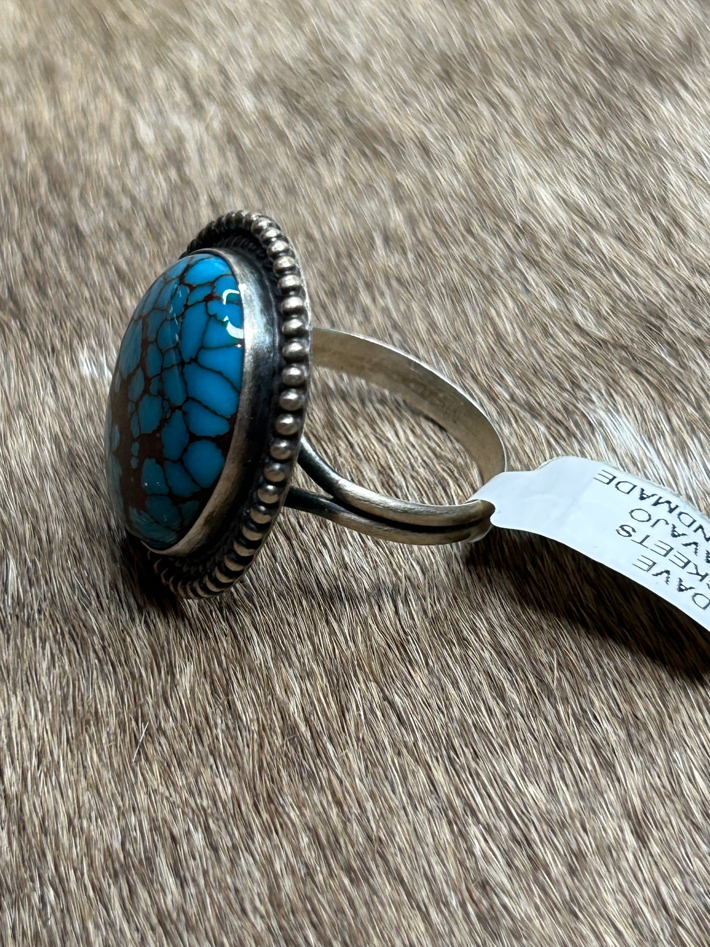 Prince Turquoise Ring Size 9