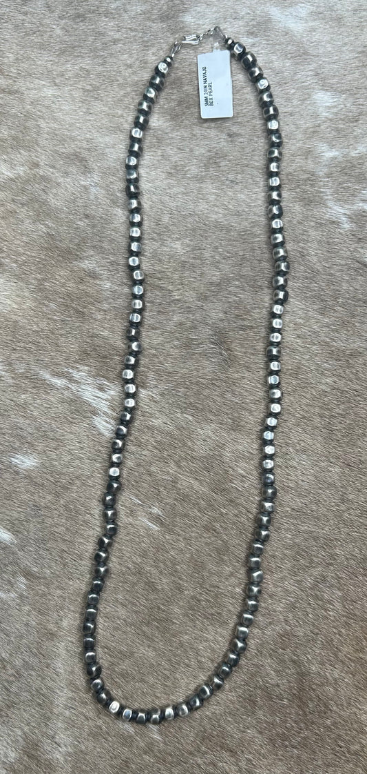 NEW - Necklace Box Pearls - 5MM 24"